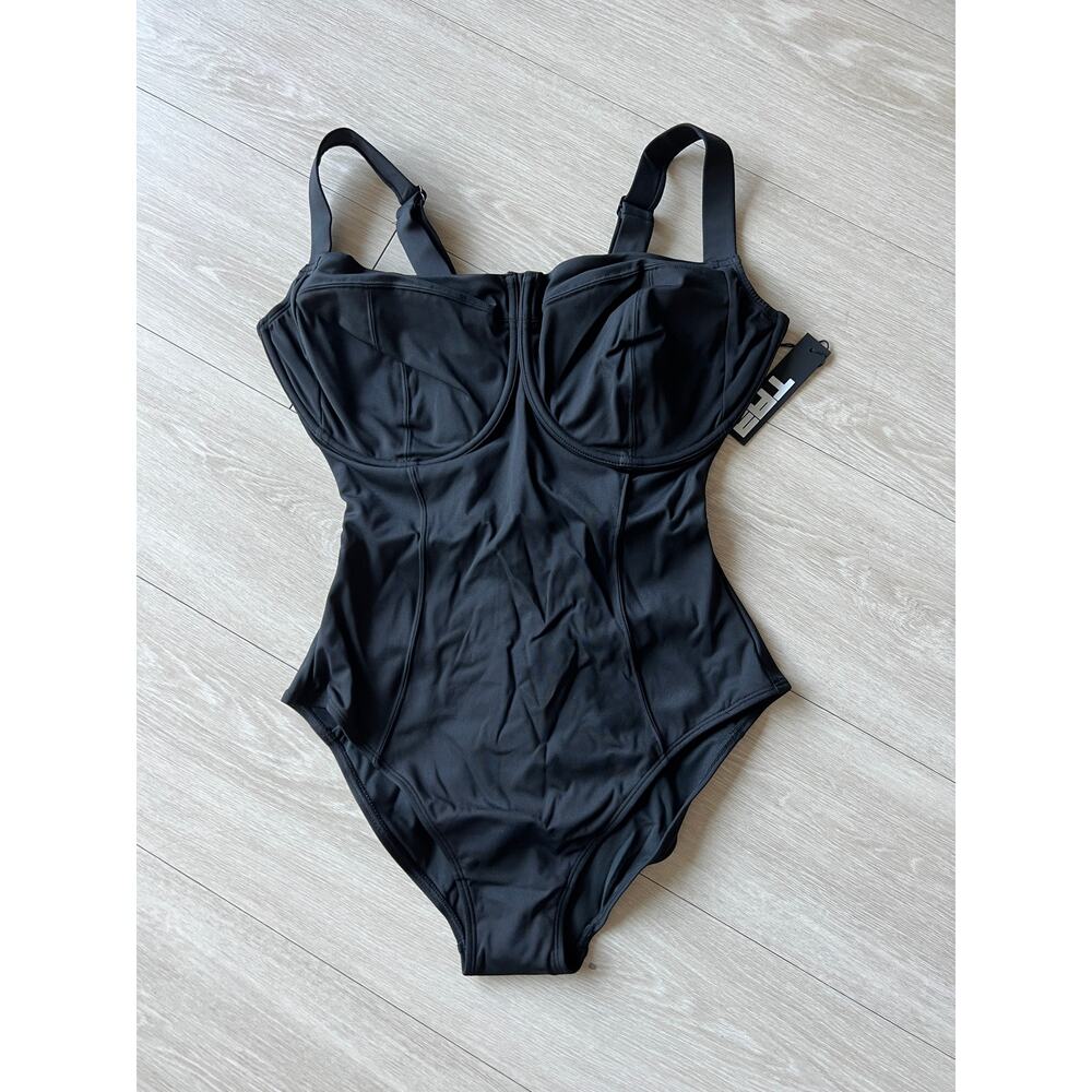 TA3 Swimsuit Lifty Large Regular Long Black NWT
